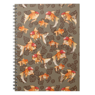 Fancy Oranda Goldfish Notebook