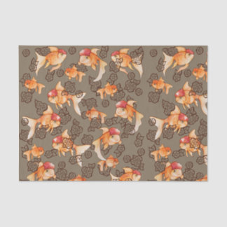 Fancy Oranda Goldfish Tissue Paper