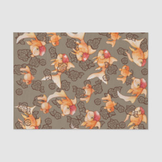 Fancy Oranda Goldfish Tissue Paper