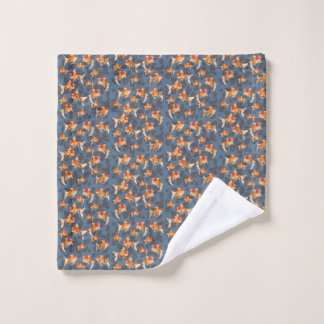 Fancy Oranda Goldfish Wash Cloth