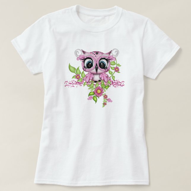 Fancy Owl T-Shirt (Design Front)