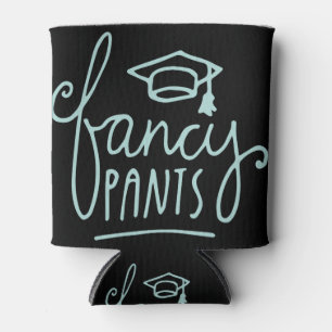 Fancy Pants Funny Grad Can Cooler
