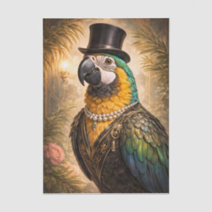 Fancy Parrot Tissue Paper
