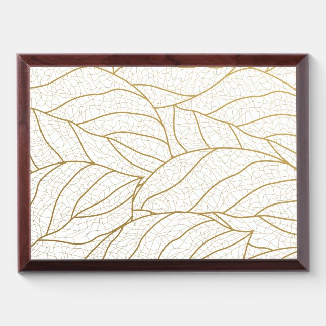 fancy pattern award plaque (Horizontal)