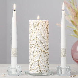fancy pattern unity candle set