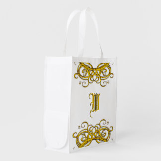 Fancy Personalize Design Grocery Bag
