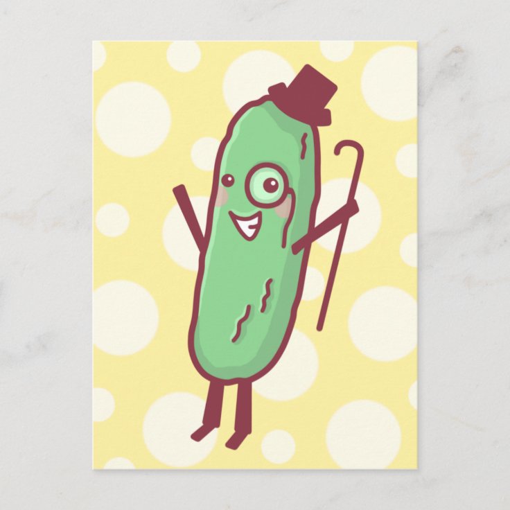 Fancy Pickle Postcard Zazzle