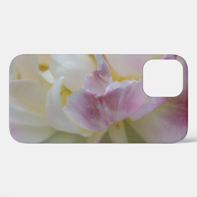 Fancy Pink and White Tulip Case-Mate iPhone Case (Back (Horizontal))