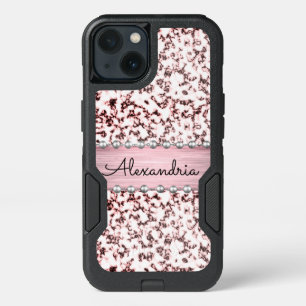 Fancy Pink Blush Marble iPhone 13 Case