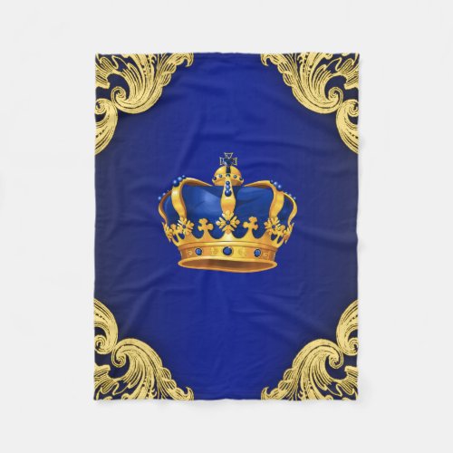 Fancy Prince Baby Blankets