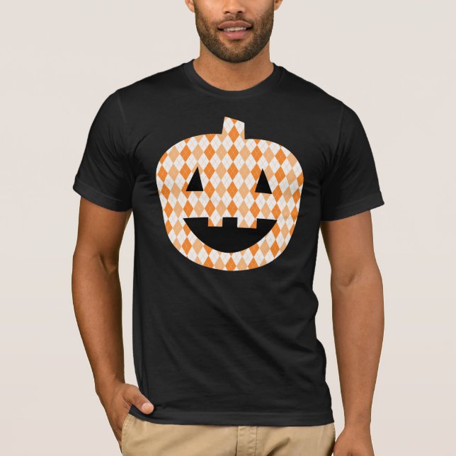 Fancy Pumpkin For Fall Halloween T-Shirt (Front)