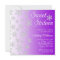 Fancy Purple Snowflakes Winter Wonderland Sweet 16