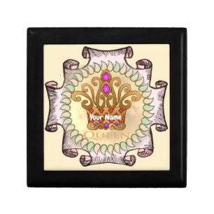 Fancy Queen Crown  Gift Box