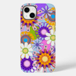 Fancy Retro Flowers Case-Mate iPhone 14 Plus Case