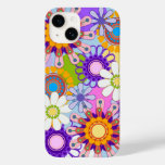 Fancy Retro Flowers Case-Mate iPhone 14 Case