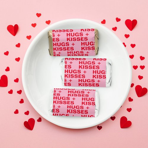 Fancy Romantic Red  Pink Valentines  Hersheys Miniatures