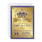 Fancy Royal Blue Gold Prince Baby Shower