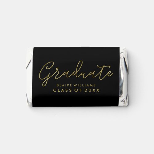 Fancy Script Custom Photo Graduation Party Hershey Hersheys Miniatures