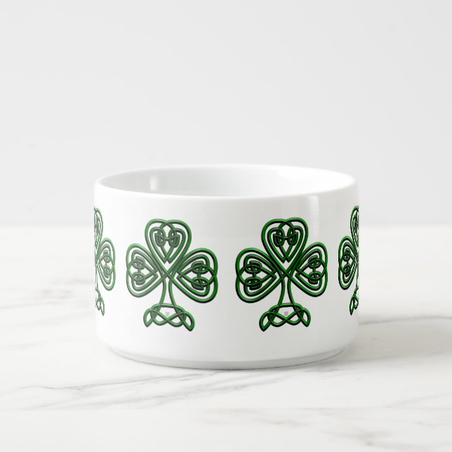 Fancy Shamrock Bowl (Center)