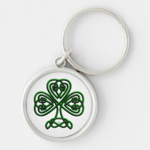Fancy Shamrock Keychain