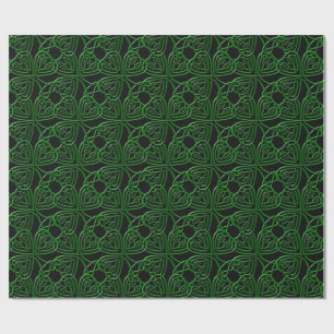 Fancy Shamrock Wrapping Paper