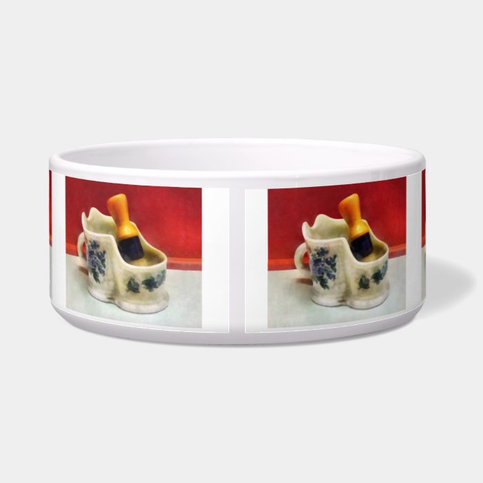 Fancy Shaving Mug Dog Bowls