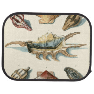 Fancy Shell Beach Car Mat