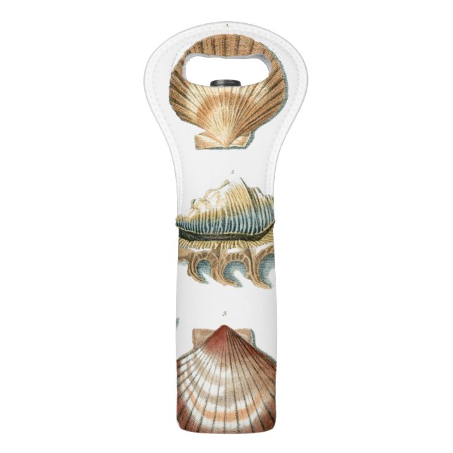 Fancy Shell Beach Wine Bag (Back)