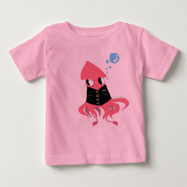 Fancy squid baby T-Shirt (Front)