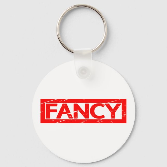 Fancy Stamp Keychain (Front)