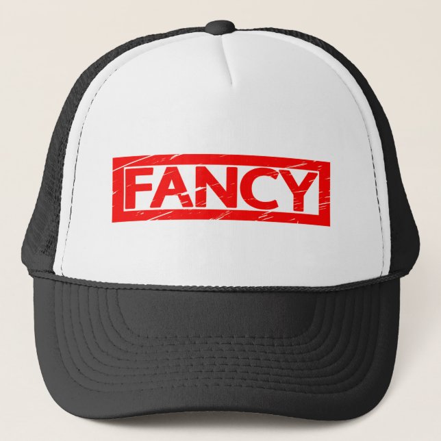 Fancy Stamp Trucker Hat (Front)