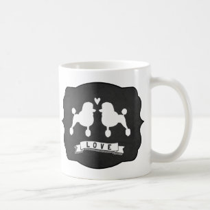Fancy Standard Poodles Cute Dogs Love Coffee Mug