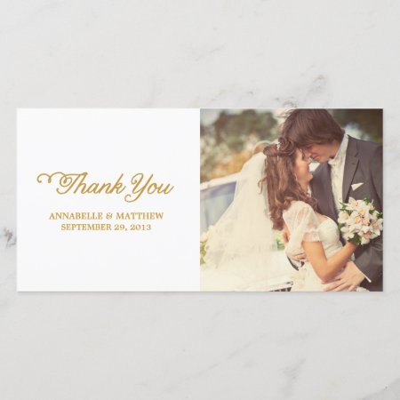 Fancy Thank You Photo Cards
