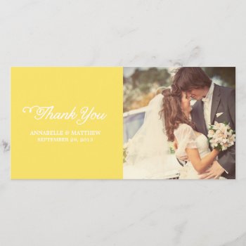 Fancy Thank You Photo Cards by PeridotPaperie at Zazzle