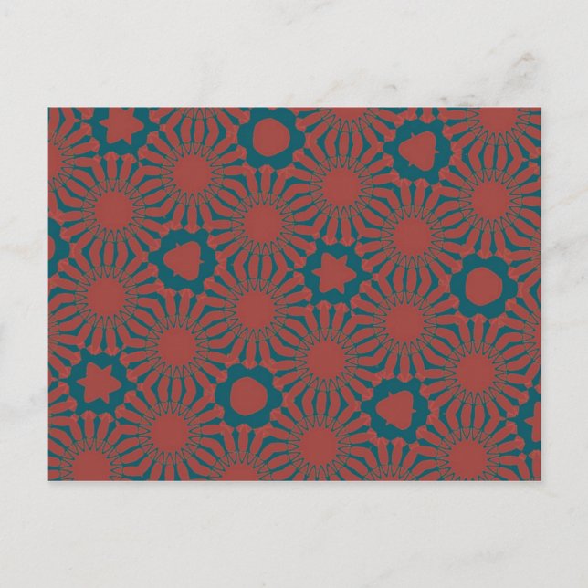 fancy tile postcard (Front)