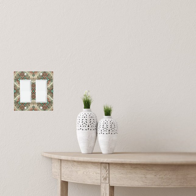Fancy Traditional Double Rocker Light Switch Cover (Creator Uploaded)