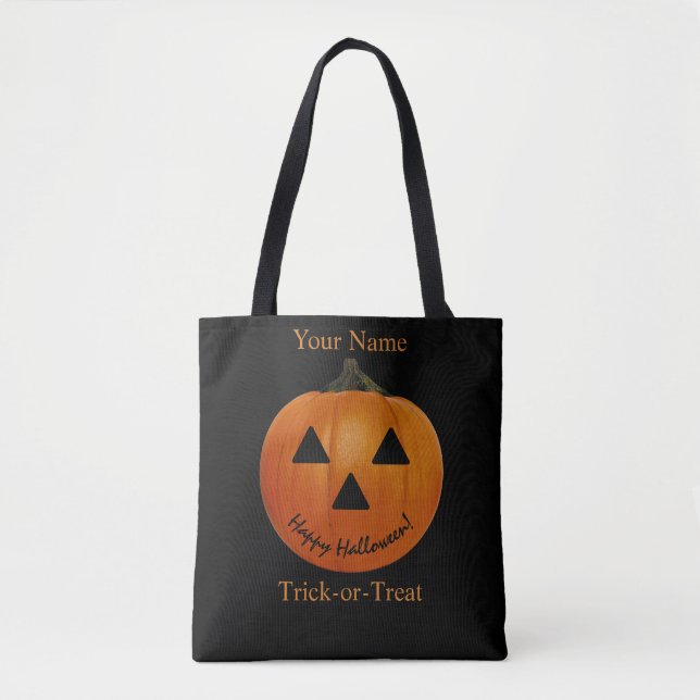 Fancy Trick-or-Treat Bag For Special Goblins (Front)