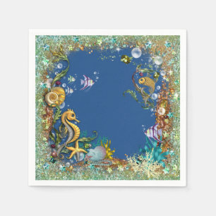 Fancy Under The Sea Paper Napkins