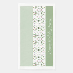 Fancy Vertical Designed Paper Guest Towels