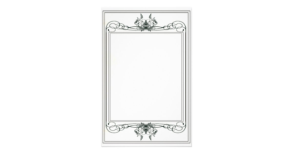 Fancy Victorian Stationery | Zazzle.com