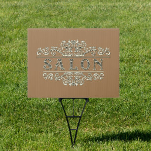 Fancy Vintage Salon Sign