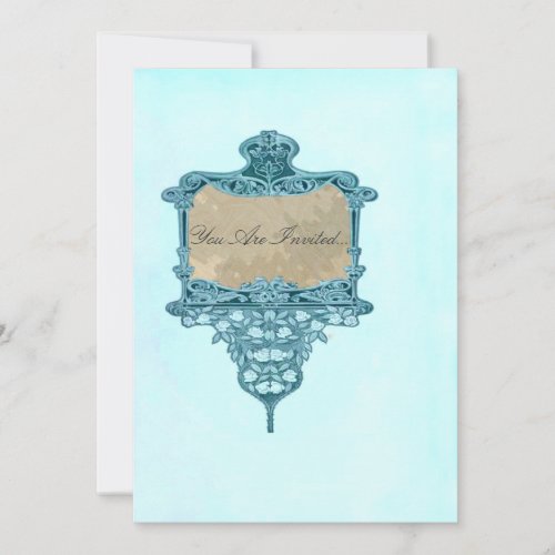 Fancy Vintage Wedding Invitations