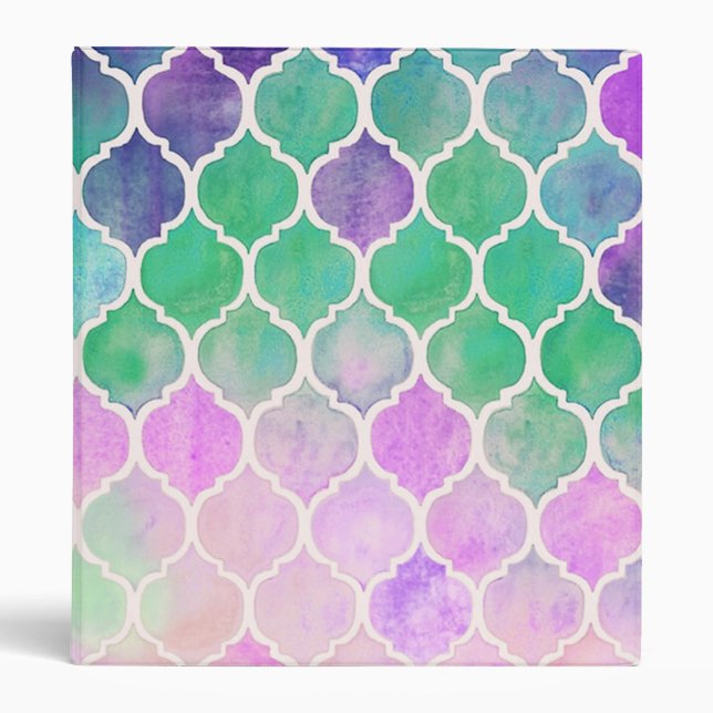 Fancy Watercolor Binder (Front)