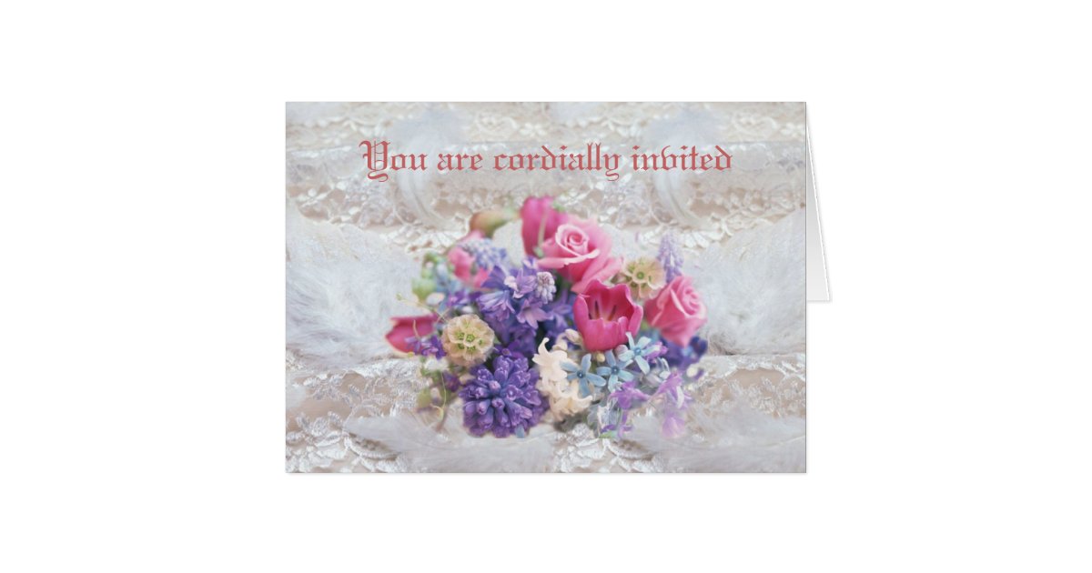 Fancy Wedding invitation Card | Zazzle