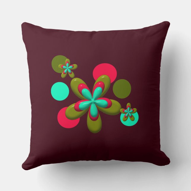 Fandango Castaway Throw Pillow (Back)