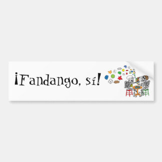 Fandango Si Bumper Sticker