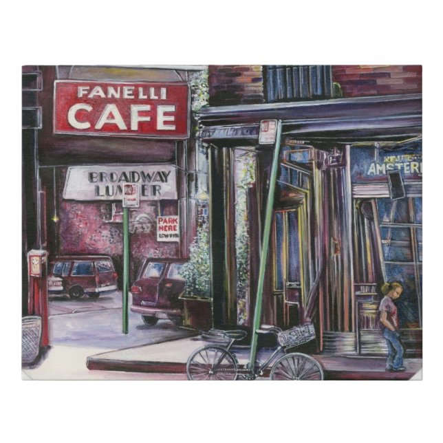 Fanelli Charm Faux Canvas Print (Front)