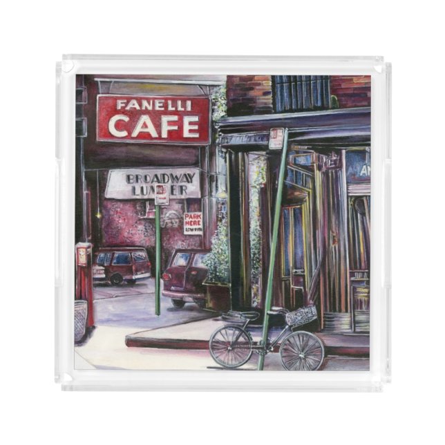 Fanelli Charm, New York City Acrylic Tray (Front)