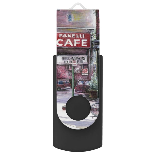 Fanelli Charm, New York City Flash Drive (Front Vertical)