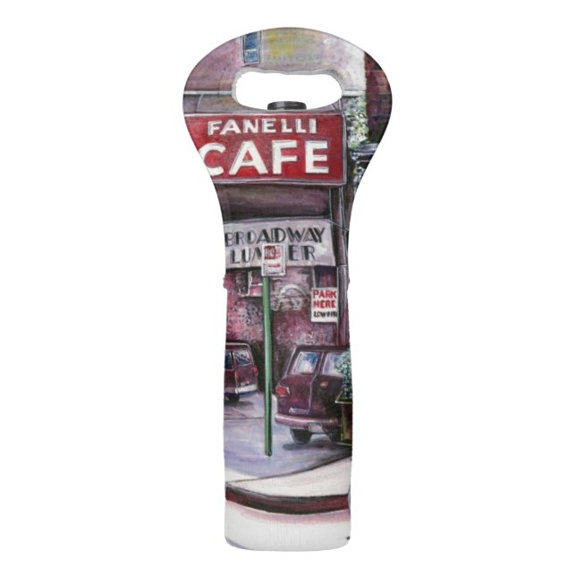 Fanelli Charm, New York City Wine Bag (Back)